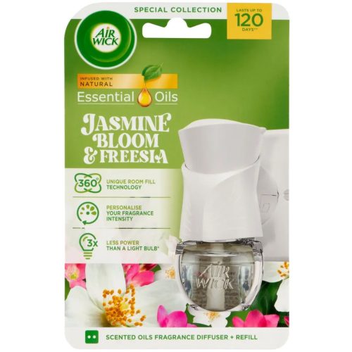 Air Wick elektromos illatosító készülék+ut.19 ml Freesia&Jasmine