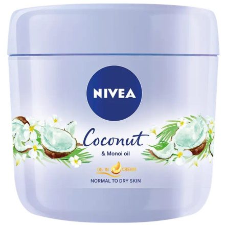 Nivea testápoló krém tégelyes 400 ml Coconut&Monoi oil