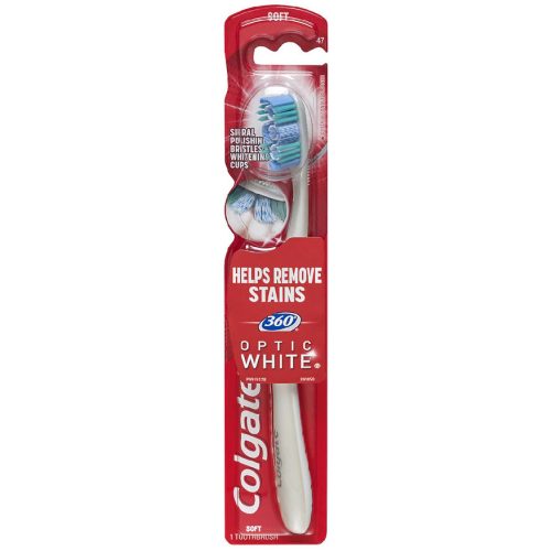 Colgate fogkefe 360° Optic White Medium