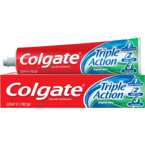 Colgate fogkrém 125 ml Triple Action Original Mint