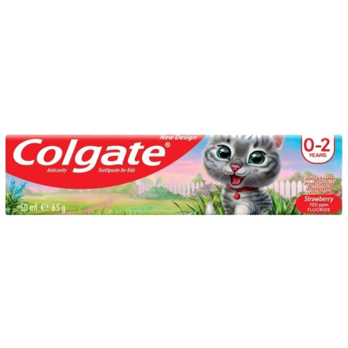 Colgate fogkrém gyerek 50 ml 0-2 Strawberry