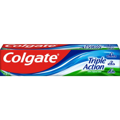 Colgate fogkrém 75 ml Triple Action with Original Mint