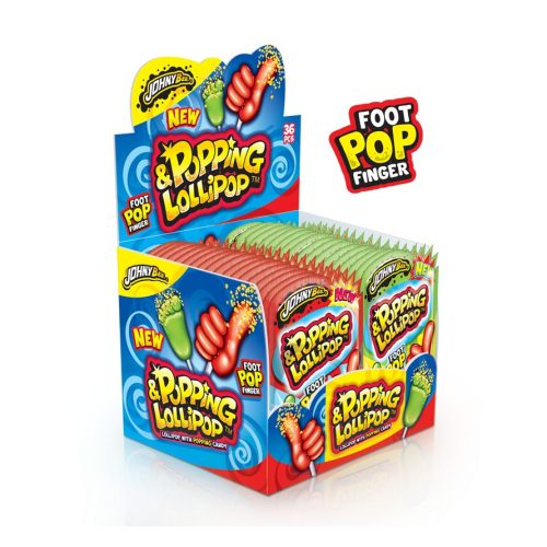 JOHNY BEE Foot pop Finger Popping + Lollipop 13g (36 db/dp, 288 db/#, 1728 db/so