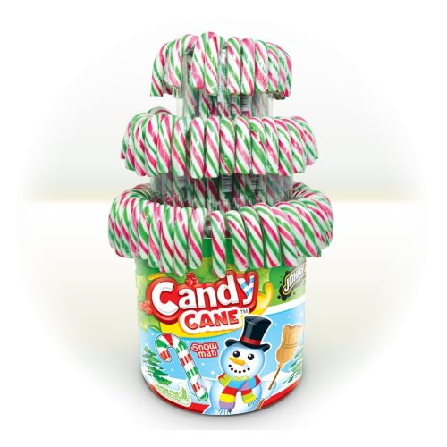 JOHNY BEE Candy Cane Red-White-Green 12g (100 db/dp, 400 db/#)