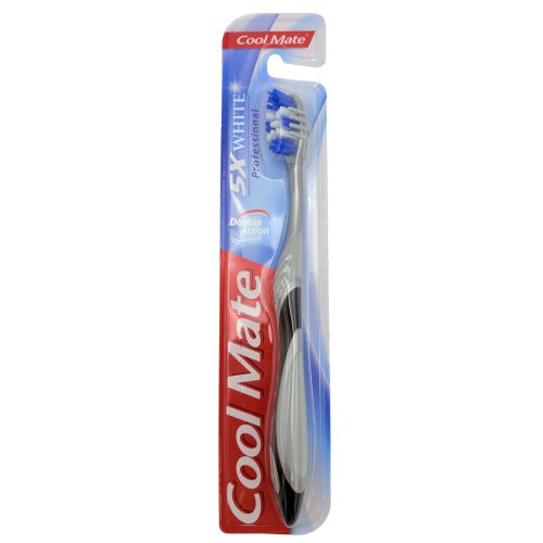 Cool Mate fogkefe White 5X Professional Double Action