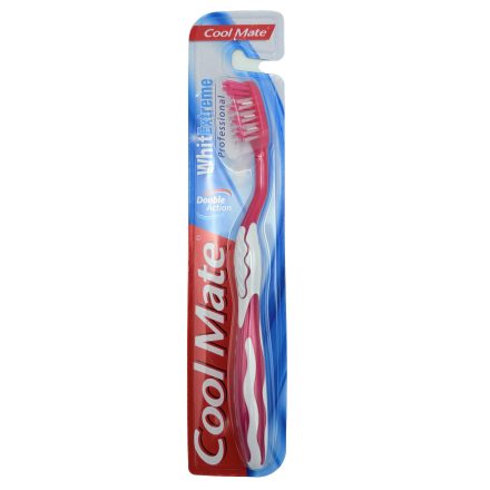 Cool Mate fogkefe White Extreme Professional Double Action