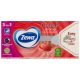 Zewa zsebkendő 3 rétegű 90 db Deluxe Strawberry