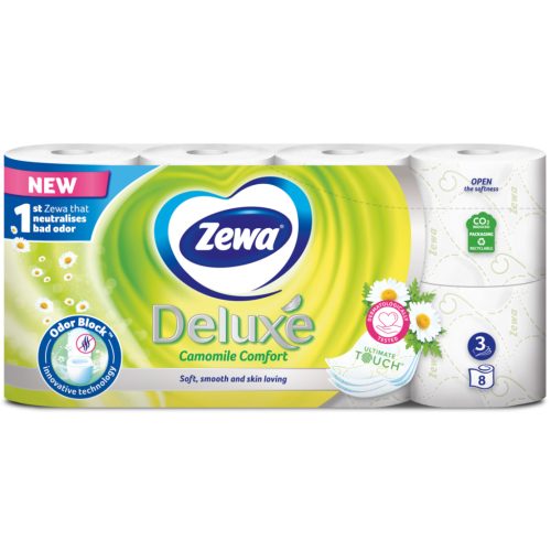 Zewa toalettpapír 3 rétegű 16 db Deluxe Camomile Comfort