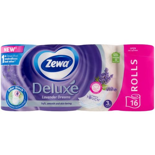 Zewa toalettpapír 3 rétegű 16 db Deluxe Lavender Dreams