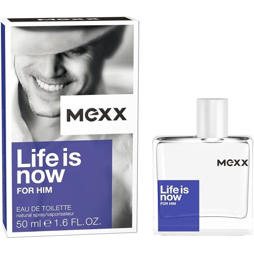 Mexx EDT 50 ml For Men Life Is Now