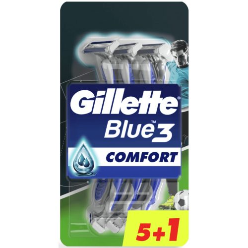 Gillette eldobható borotva 6 db Blue 3 Comfort