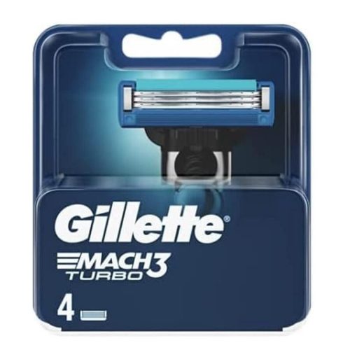 Gillette borotvabetét 4 db Mach3 Turbo