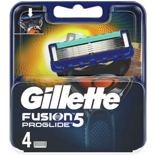 Gillette borotvabetét 4 db Fusion Proglide