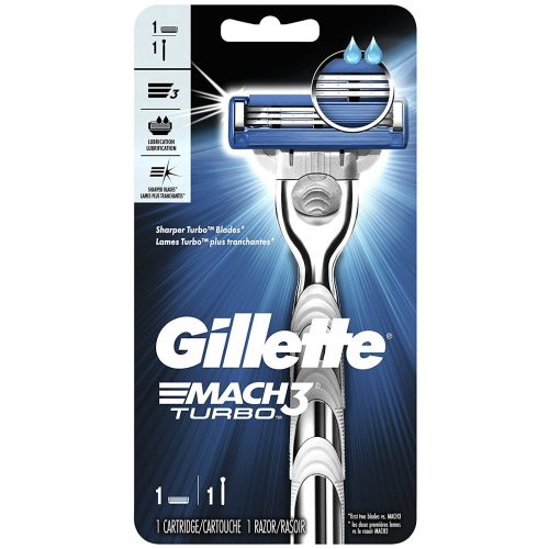 Gillette készülék+borotvabetét Mach3 Turbo