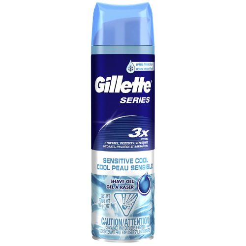 Gillette borotvagél 200 ml Series Sensitive Cool