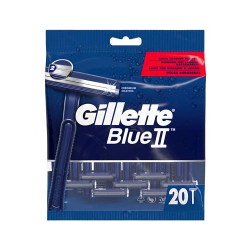 Gillette eldobható borotva 20 db Blue II