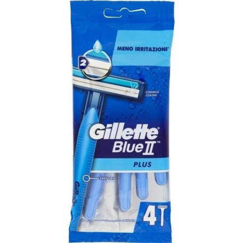 Gillette eldobható borotva 4 db Blue II Plus