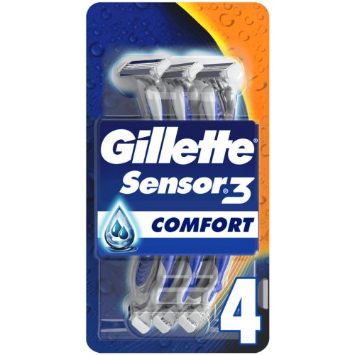 Gillette Sensor3 eldobható borotva 4 db