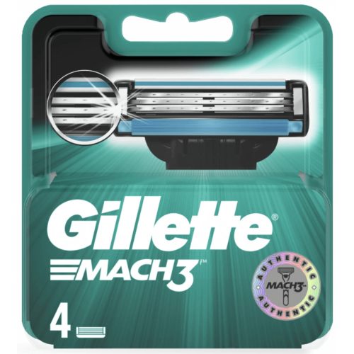 Gillette borotvabetét 4 db Mach3