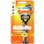 Gillette készülék+borotvabetét+elem Fusion Power