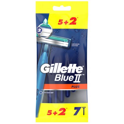 Gillette eldobható borotva 7 db Blue II Plus