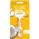Gillette készülék+2 db borotvabetét női Venus Comfortglide Coconut