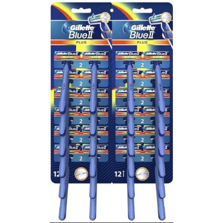 Gillette eldobható borotva 2 db Blue II Plus