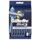 Gillette eldobható borotva 8 db Blue 3 Comfort Slalom