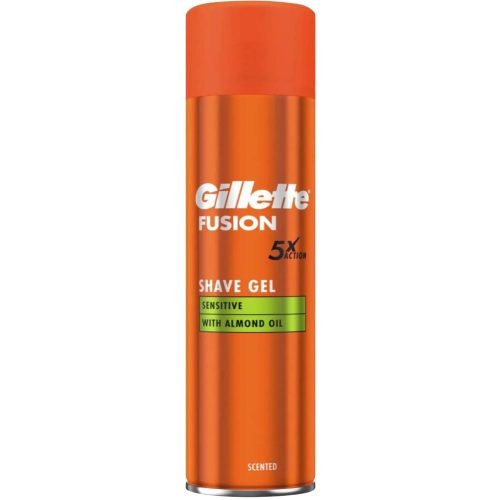 Gillette borotvahab 250 ml Fusion5 Sensitive Almond Oil