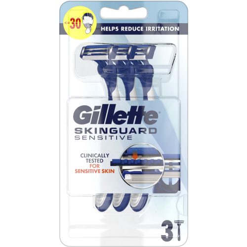 Gillette eldobható borotva 3x3 db Skinguard Sensitive