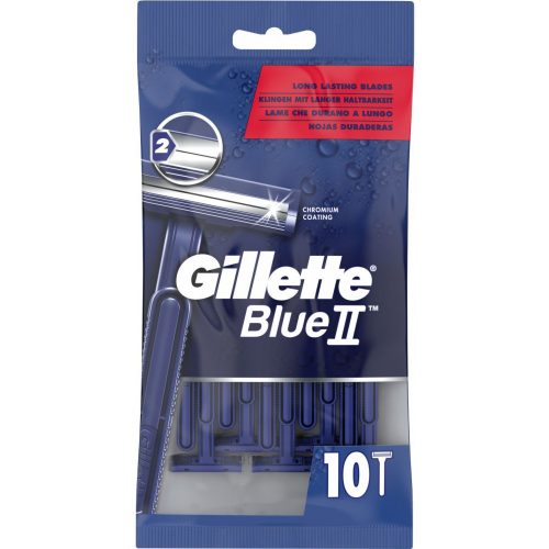 Gillette eldobható borotva 10 db Blue II