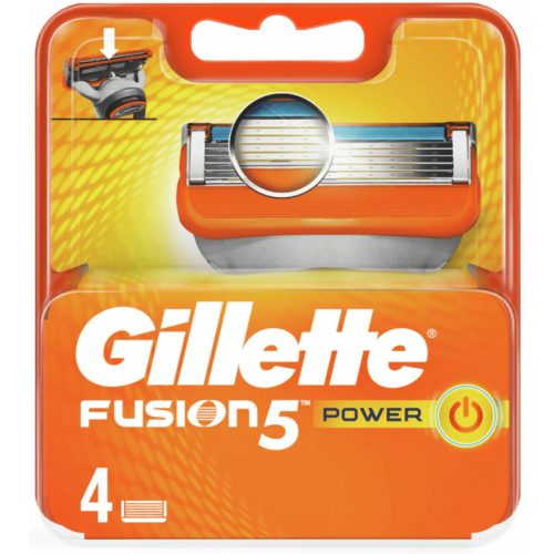 Gillette borotvabetét 4 db Fusion Power