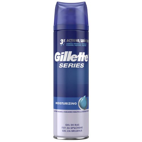 Gillette borotvagél 200 ml - Series Moisturising