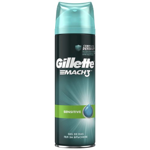 Gillette borotvagél 200 ml Mach3 Sensitive