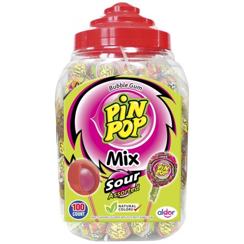 PIN POP Sour Acido 18g (100 db/dp, 600 db/#, 3600 db/sor)