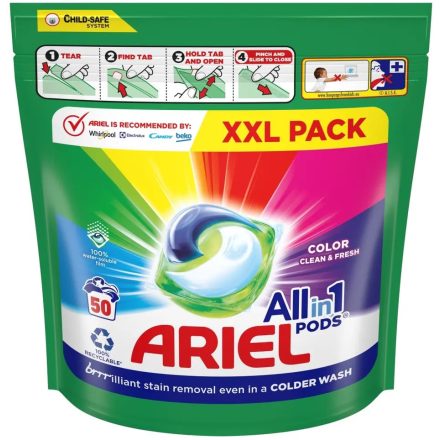 Ariel folyékony kapszula 50 mosás 50 db All in 1 Color