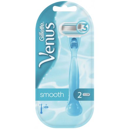 Gillette készülék+2 db borotvabetét női Venus Smooth