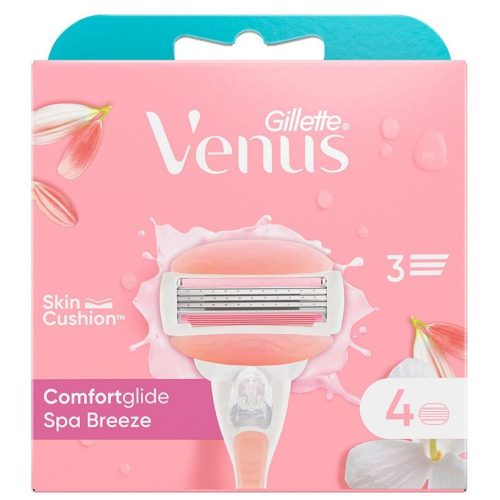 Gillette borotvabetét női 4 db Venus Comfortglide SPA Breeze