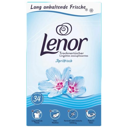 Lenor illatosító kendő 34 db Aprilfrisch