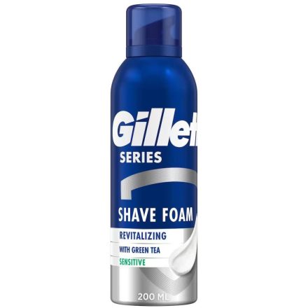 Gillette borotvahab 200 ml Series Sensitive Revitalising