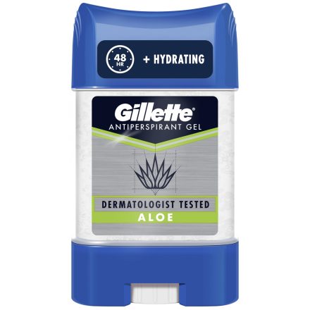Gillette stift gél 70 ml Aloe