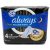 Always eü.betét 6 db Ultra/Free Secure Night Size 4