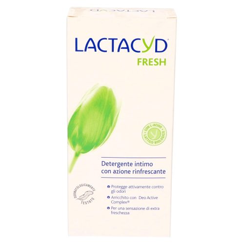 Lactacyd intim folyékony szappan 300 ml - Fresh (zöld)