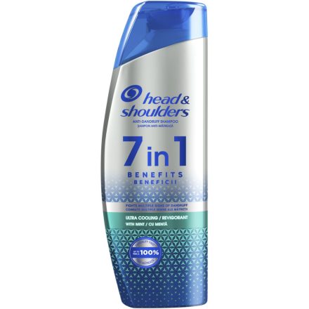 Head&Shoulders sampon 270 ml 7in1 Benefits Ultra Cooling with Mint