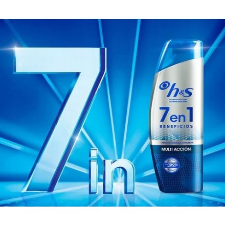 Head&Shoulders sampon 500 ml 7in1 Benefits Multi Action