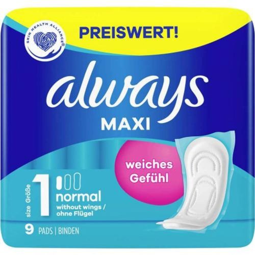 Always eü.betét 9 db Maxi Normal