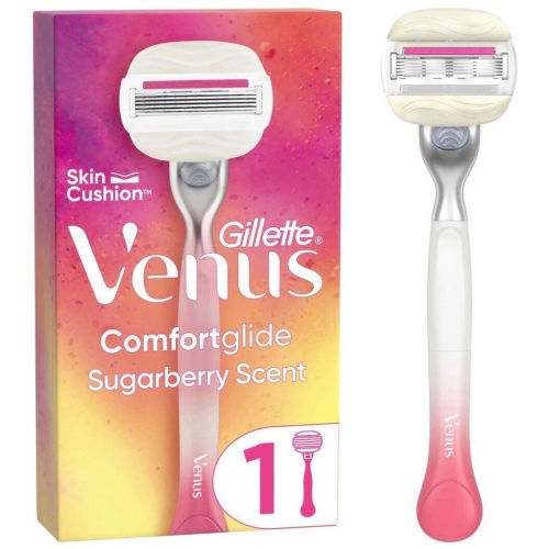 Gillette készülék+borotvabetét női Venus Comfortglide Sugarberry Scent
