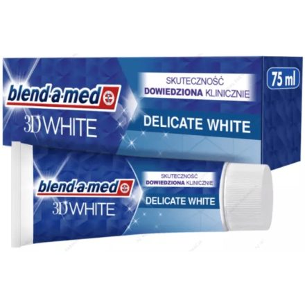 Blend A Med fogkrém 75 ml 3D White Delicate White