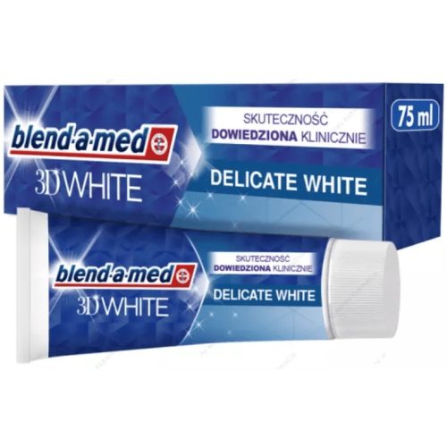 Blend A Med fogkrém 75 ml 3D White Delicate White