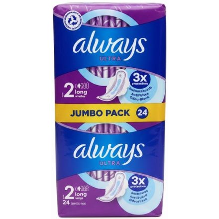 Always eü.betét 24 db Ultra Long Day Size 2